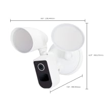 BULLET SEC LGT W/ CAM-WHI - 65-930