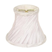 WHITE SWIRL FOLD PLEAT - 90-2366