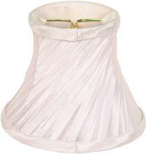 WHITE SWIRL FOLD PLEAT - 90-2366