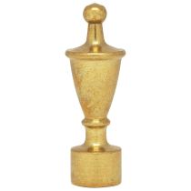 1 3/4" FINIAL BRASS - 90-886