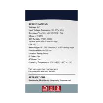 9WLED/GBL/4/RGBW/RND/WH - S11293