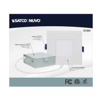 9WLED/DW/4/RGBTW/SQ/WH - S11561