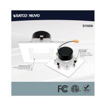 10.5WLED/RDL/4/RGBTW/SQ/WH - S11569