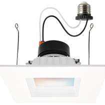 13WLED/RDL/5-6/RGBTW/SQ/WH - S11571