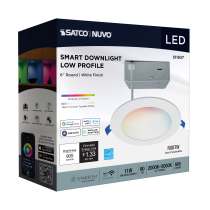 11WLED/DW/6/RGBTW/RND/WH - S11637