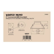 14.5WLED/CDL/4/ADJ-CCT/80D - S11810