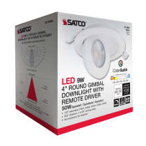 9WLED/GBL/4/CCT/RND/WH - S11840