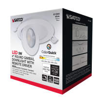 9WLED/GBL/4/CCT/RND/WH - S11840