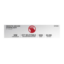 30WLED/DW/10/CCT/RND/FL/DD - S11848