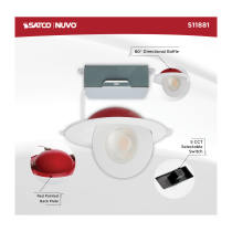 15WLED/DW-FR/6/CCT-SEL/RND/DIR - S11881