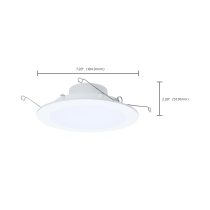 13WLED/DLR/6/FS/WF/RND/WH - S11896