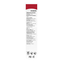 10WLED/DLR/5-6/5CCT/E/SQ/WH - S12605