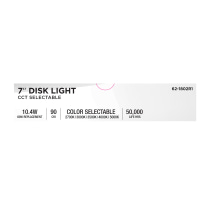 7" LED DISK LIGHT BN FINISH - 62-1802R1