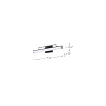 SOLANO LED MEDIUM VANITY - 62-658