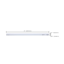 8W 21" CCT SEL LED UNDERCABINE - 63-403