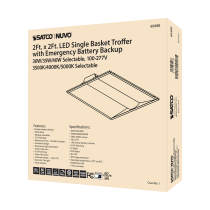 2X2 EM SINGLE BASKET TROFFER - 65-692