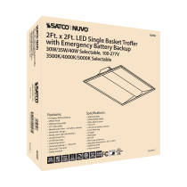 2X2 EM SINGLE BASKET TROFFER - 65-692