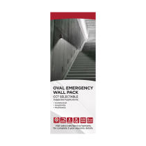 LED SMALL EM WALL PACK BRONZE - 65-880