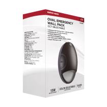 LED SMALL EM WALL PACK BRONZE - 65-880