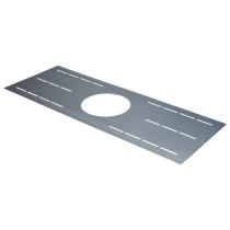 DL NC PLATE 6" RD FLAT (5.69") - 80-951