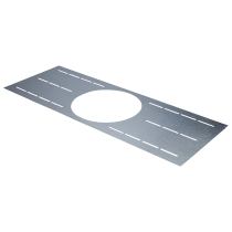 DL NC PLATE 8" RD FLAT - 80-953