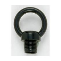 1"DIE CAST MALE LOOP BLK FIN - 90-204