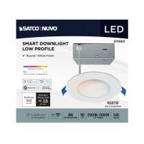 9WLED/DW/4/RGBTW/RND/WH - S11560