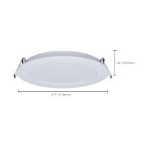 11WLED/DW/6/CCT/RND/FL/RD - S11681