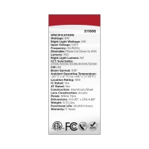 9WLED/DW/4/CCT-SEL/RND/RD/NL - S11886