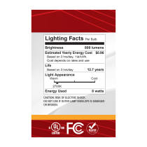 8G40/SLVR/LED/927/120V - S12545