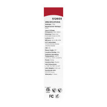 8WLED/DLR/5-6/5CCT/E/SQ/WH - S12603