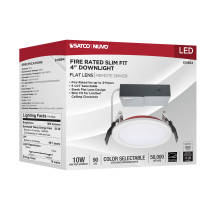 10WLED/4/FR/CCT/SLF/RD/FL/RND - S11864