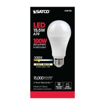 15.5A19/LED/30K/ND/120V - S28786
