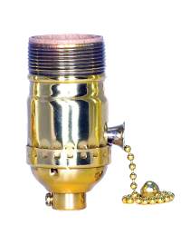 PL S.B. PULL CHAIN SKT 1/8 CAP - 80-1036