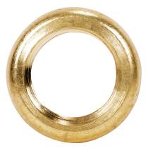 1/4IP BR RD BEADED LOCKNUT - 80-2227