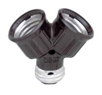 SINGLE TO TWIN LAMPHOLDER - 90-1121