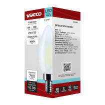 8W/CTF/LED/940/120V/E12 - S12497