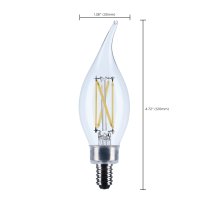 4CA10/LED/935/CL/120V/E12 - S12506