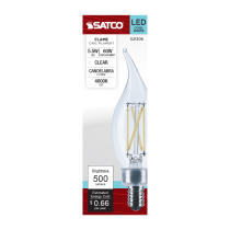 5.5CA10/LED/940/CL/120V/E12 - S21306