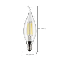 5.5CA10/LED/940/CL/120V/E12 - S21306
