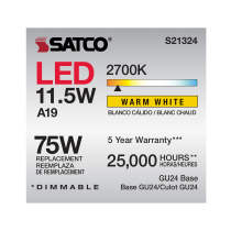 11.5A19LED/927/GU24/120V - S21324