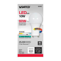 10A19/LED/4K/90CRI/GU24 - S8482