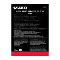 9.5BR30/LED/4000K/750L/120V/D - S9622