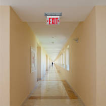 REC EL EXIT SIGN - SF RD CLR - 67-114