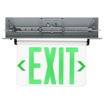 REC EL EXIT SIGN - SF GR CLR - 67-116