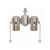 POL.NIC 2LT CLUSTER W/2P.C.SKT - 80-1524