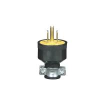 3 PRONG RUBBER PLUG W/ METAL - 80-1688