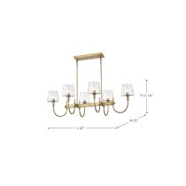BROOKSIDE 6 LT ISLAND PENDANT - 60-7887