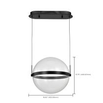 ARVADA 16" LED PENDANT - 62-2033