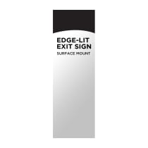 EL EXIT SIGN - SF GR CLR - 67-112